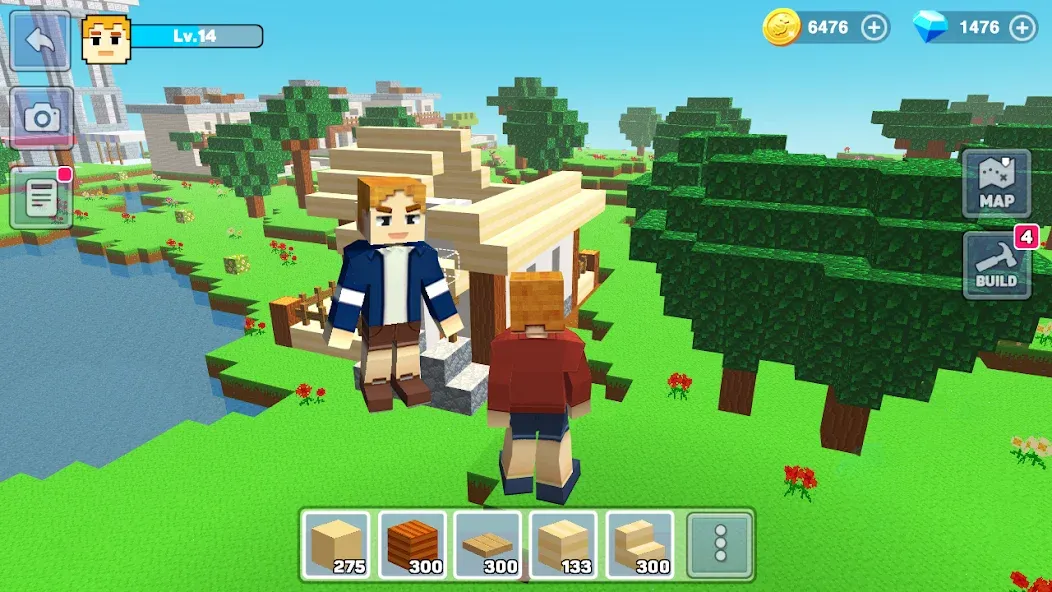 MiniCraft: Blocky Craft 2024 (МиниКрафт)  [МОД Меню] Screenshot 2