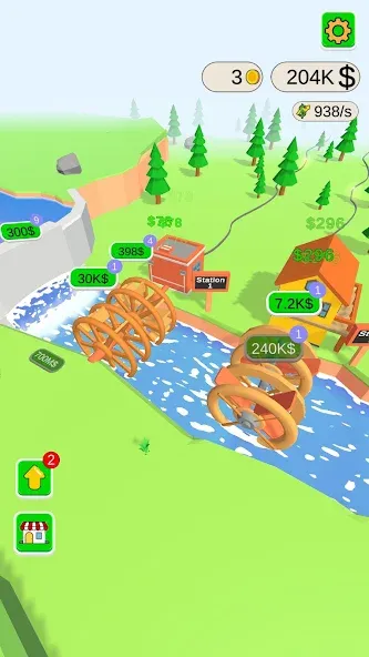 Water Power (Уотер Пауэр)  [МОД Бесконечные монеты] Screenshot 3