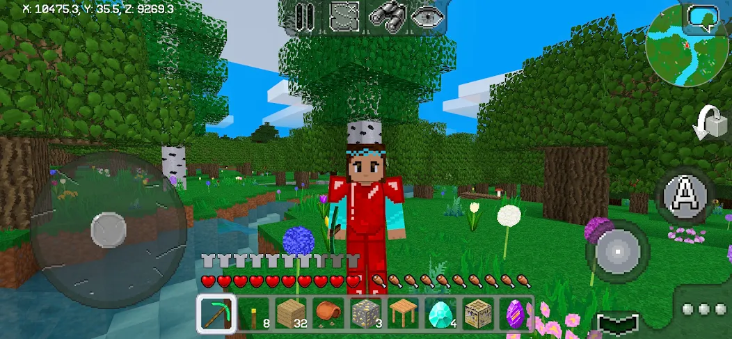 MultiCraft — Build and Mine!  [МОД Menu] Screenshot 2