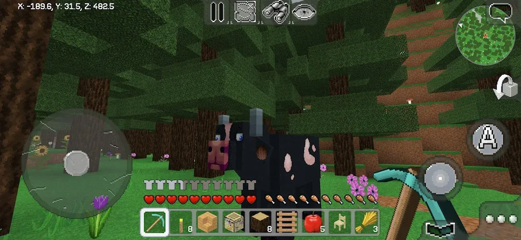 MultiCraft — Build and Mine!  [МОД Menu] Screenshot 3