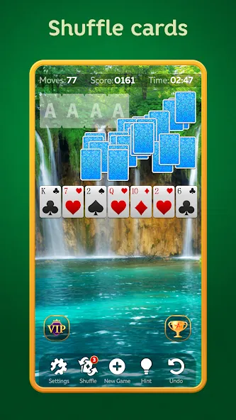 Solitaire Play - Card Klondike (Солитер Плей)  [МОД Много денег] Screenshot 2