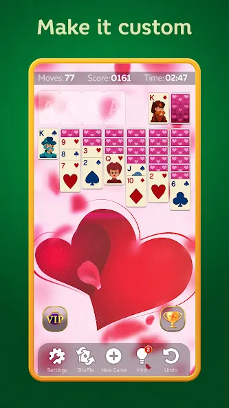 Solitaire Play - Card Klondike (Солитер Плей)  [МОД Много денег] Screenshot 3