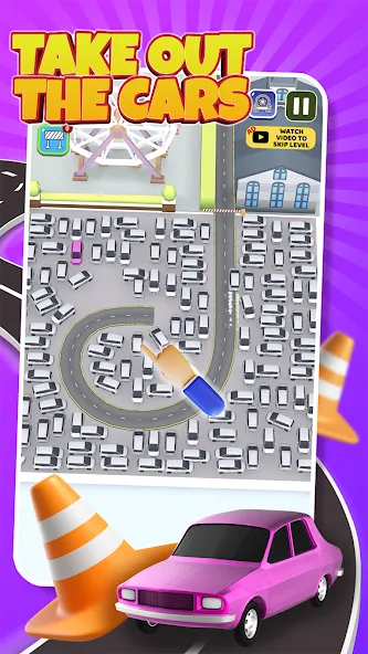 Parking Jam: Car Parking Games (Паркинг Джем)  [МОД Unlocked] Screenshot 5