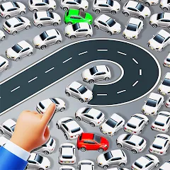 Взломанная Parking Jam: Car Parking Games (Паркинг Джем)  [МОД Unlocked] - последняя версия apk на Андроид