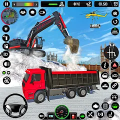 Скачать взлом Excavator Simulator Crane Game (Экскаватор Симулятор Кран Игра)  [МОД Unlimited Money] - последняя версия apk на Андроид