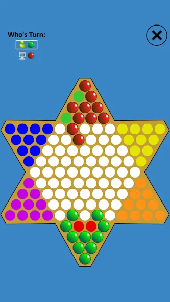 Chinese Checkers Touch (Китайские шашки Тач)  [МОД Много денег] Screenshot 1