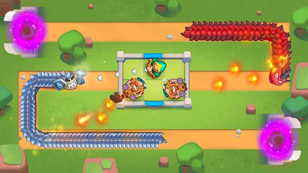 Rush Royale: Tower Defense TD (Раш Рояль)  [МОД Много монет] Screenshot 3