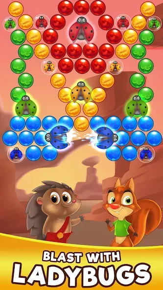 Bubble Friends Bubble Shooter  [МОД Все открыто] Screenshot 4