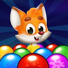 Взломанная Bubble Friends Bubble Shooter  [МОД Все открыто] - стабильная версия apk на Андроид