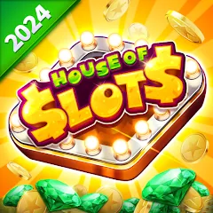 Скачать взломанную House of Slots - Casino Games (Хаус оф Слотс)  [МОД Много монет] - полная версия apk на Андроид