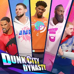 Скачать взломанную Dunk City Dynasty (Данк Сити Династия)  [МОД Меню] - последняя версия apk на Андроид