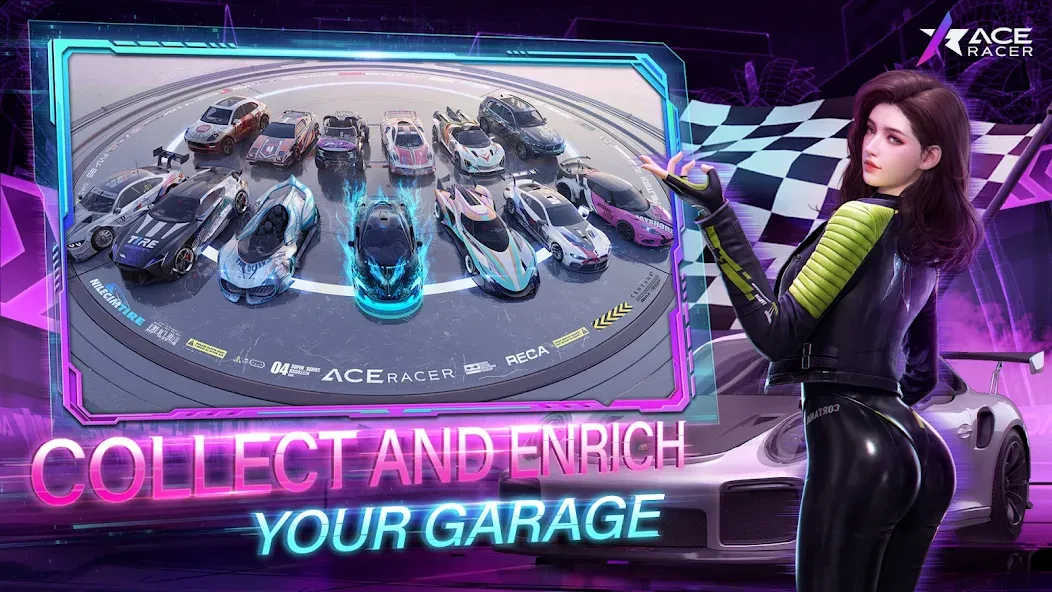 Ace Racer (Эйс Рейсер)  [МОД Меню] Screenshot 2