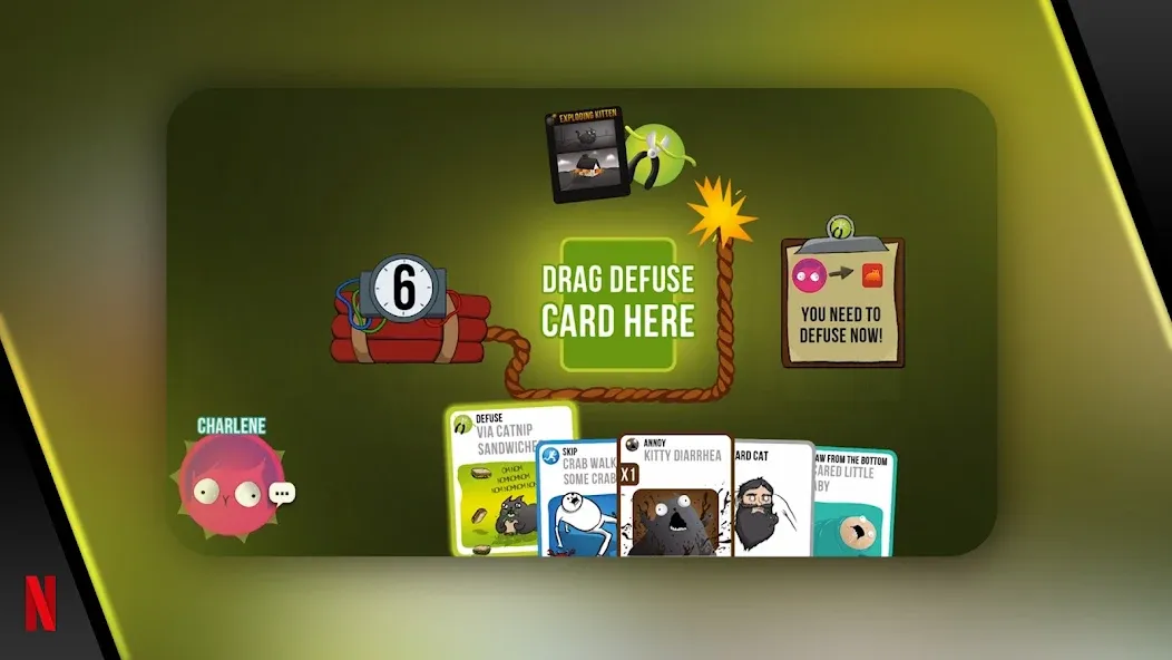 Exploding Kittens - The Game  [МОД Бесконечные деньги] Screenshot 3