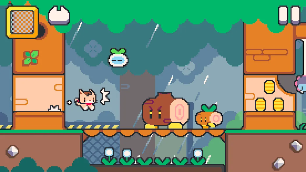 Super Cat Tales: PAWS (упер Кэт Тэйлз)  [МОД Unlocked] Screenshot 1