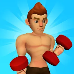 Скачать взлом Muscle Tycoon 3D: MMA Boxing (Масл Тайкун 3D)  [МОД Menu] - последняя версия apk на Андроид