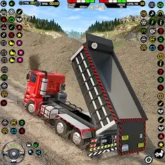 Взломанная Cargo Truck Driving Truck Game (Ойл трек геймс симулятор 3D)  [МОД Бесконечные монеты] - полная версия apk на Андроид