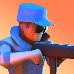 Скачать взломанную GUNS UP! Mobile War Strategy  [МОД Бесконечные деньги] - полная версия apk на Андроид