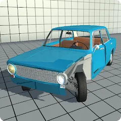 Скачать взломанную Simple Car Crash Physics Sim (Симулятор физики простого автомобильного столкновения)  [МОД Unlimited Money] - последняя версия apk на Андроид