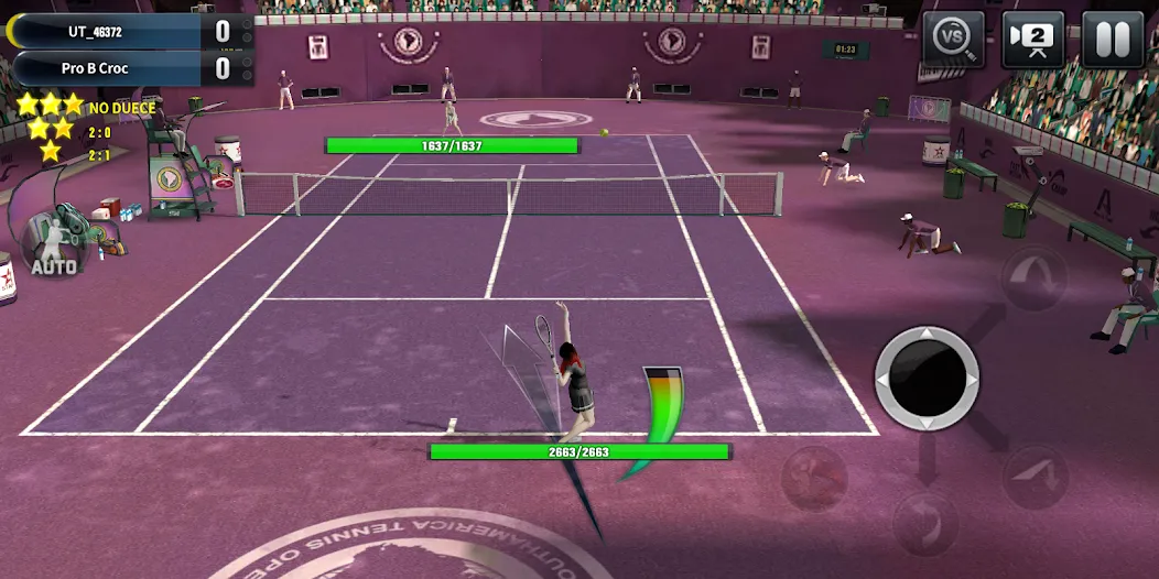 Ultimate Tennis: 3D online spo (Ультимейт Теннис)  [МОД Меню] Screenshot 5