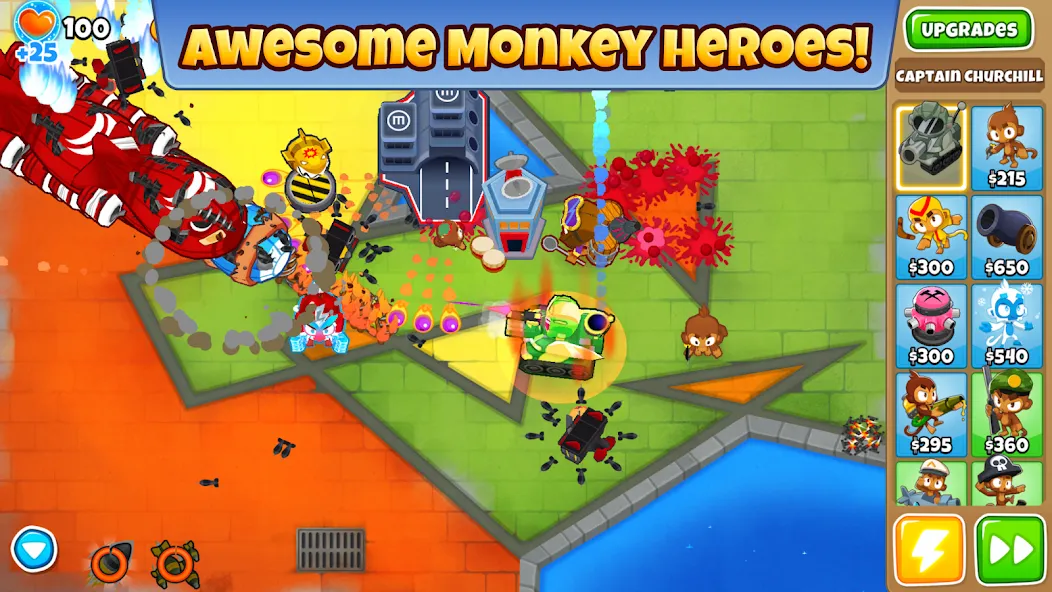 Bloons TD 6 (Блунс ТД 6)  [МОД Меню] Screenshot 1