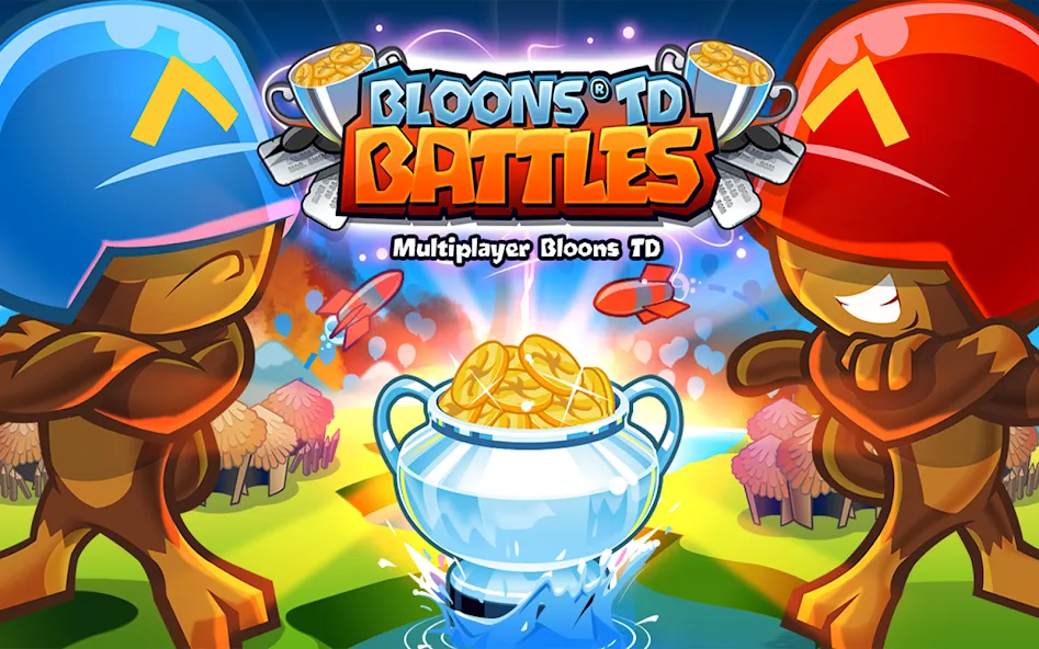 Bloons TD Battles (Блунс ТД Батлз)  [МОД Unlocked] Screenshot 1