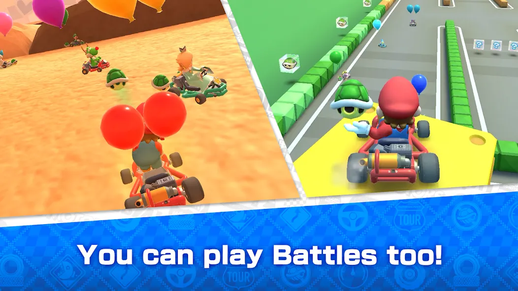 Mario Kart Tour (Марио Карт Тур)  [МОД Unlocked] Screenshot 1