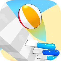 Взломанная Ball Up: Knife Racing (Болл Ап)  [МОД Бесконечные монеты] - полная версия apk на Андроид