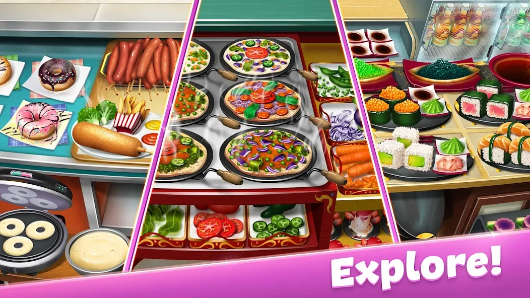 Cooking Fever: Restaurant Game  [МОД Menu] Screenshot 2