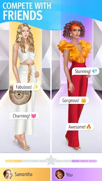 Pocket Styler: Fashion Stars (Покет Стайлер)  [МОД Много монет] Screenshot 1