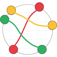 Взломанная Same Color: Connect Two Dots (Сейм Колор Дот)  [МОД Много денег] - стабильная версия apk на Андроид