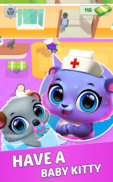 Cute Animals: Pet Doctor (Мрдж Кьют Энималс)  [МОД Menu] Screenshot 2