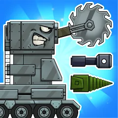 Скачать взломанную Tanks Arena io: Craft & Combat (Танки Арена ио)  [МОД Меню] - полная версия apk на Андроид