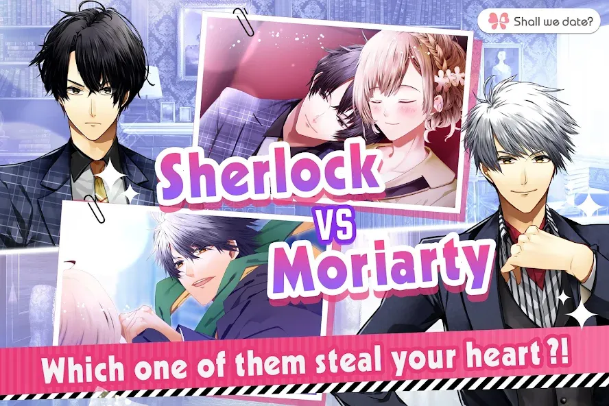 Guard me, Sherlock! - otome  [МОД Бесконечные деньги] Screenshot 3