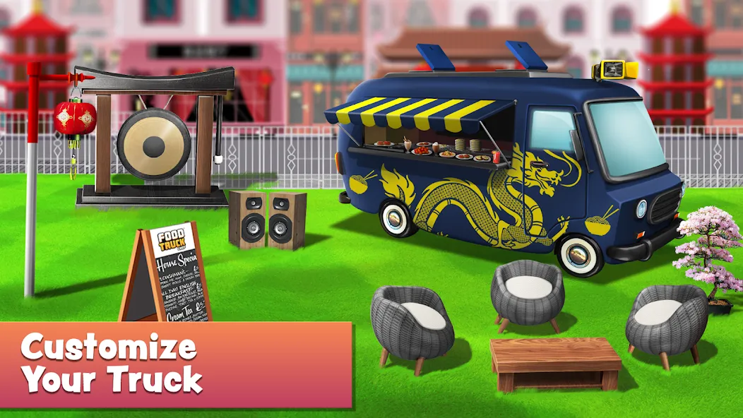 Food Truck Chef™ Cooking Games (Фуд Трак Шеф)  [МОД Меню] Screenshot 4