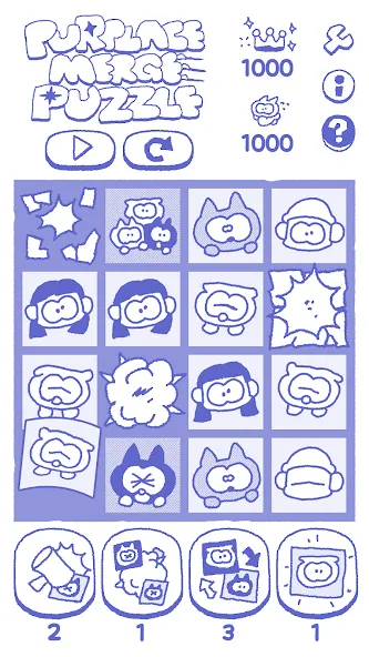 PURPLACE Merge Puzzle (Парплейс Мрдж Паззл)  [МОД Много денег] Screenshot 3