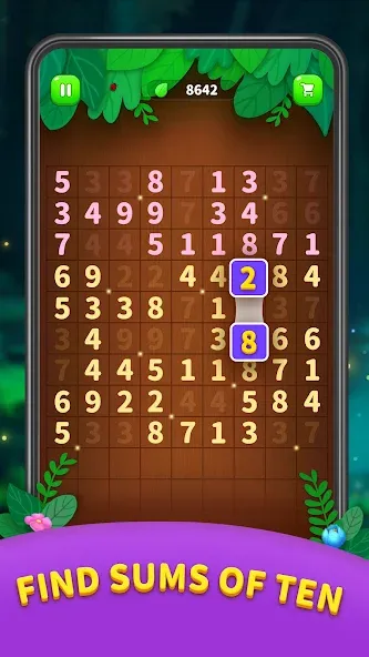 Number Match - Ten Pair Puzzle (Намбер Матч)  [МОД Unlimited Money] Screenshot 2