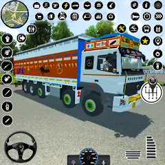 Взломанная Indian Heavy Truck Delivery 3D  [МОД Много монет] - стабильная версия apk на Андроид