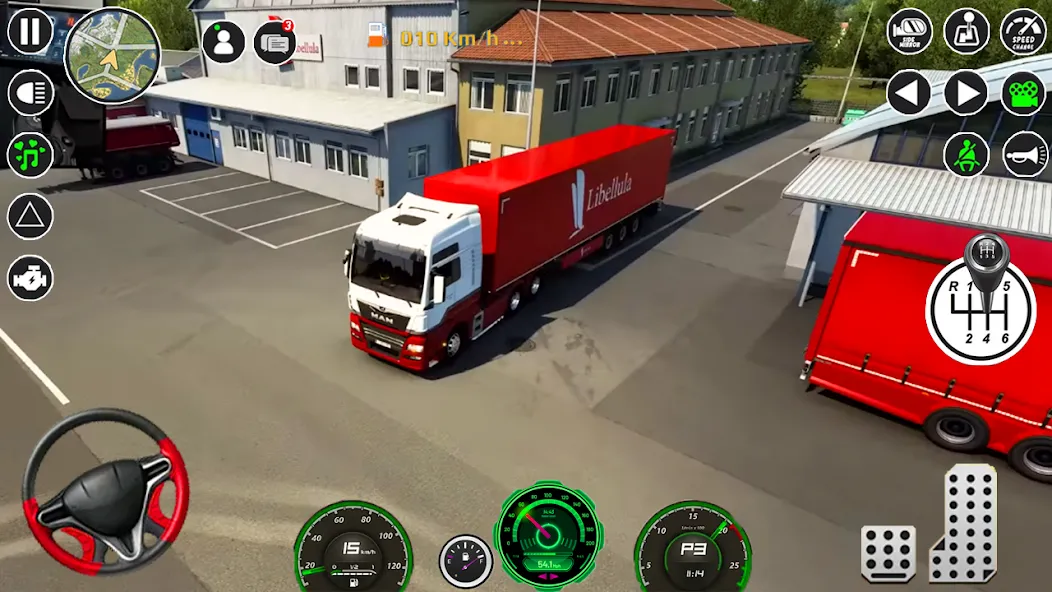 American Cargo City Driving 3D  [МОД Бесконечные монеты] Screenshot 3