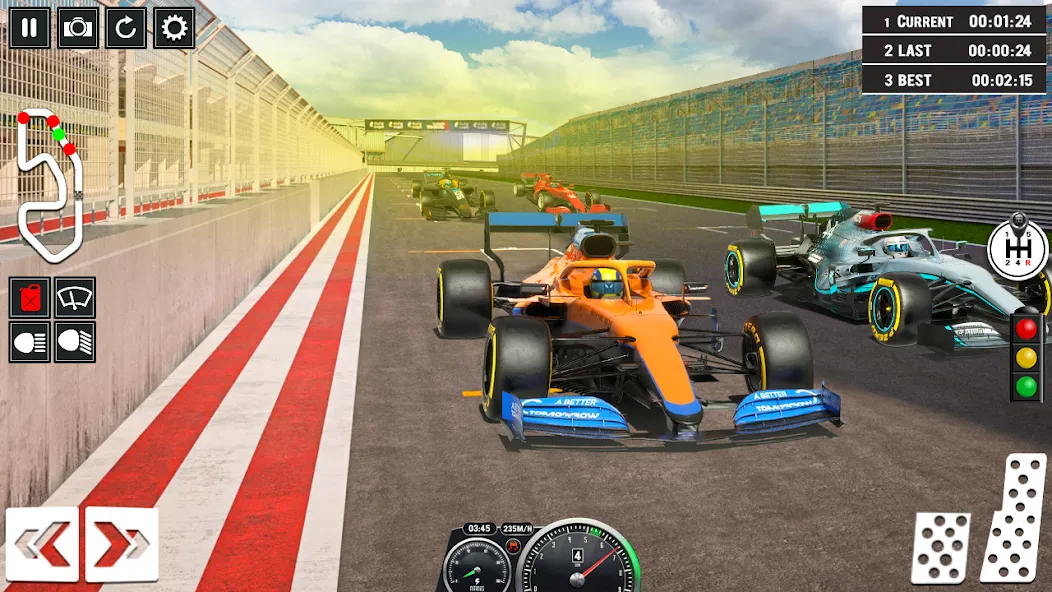 Formula Racing Car Racing Game  [МОД Menu] Screenshot 1