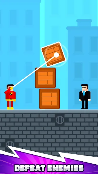 The Superhero League (Зе Суперхиро Лигующ)  [МОД Бесконечные деньги] Screenshot 1