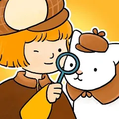 Скачать взломанную Find Hidden Cats—Detective Mio  [МОД Бесконечные деньги] - полная версия apk на Андроид