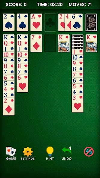 Klondike Solitaire (Клондайк солитер)  [МОД Mega Pack] Screenshot 4