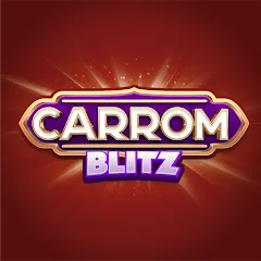 Скачать взломанную Carrom Blitz: Win Rewards (Карром Блиц)  [МОД Unlimited Money] - стабильная версия apk на Андроид