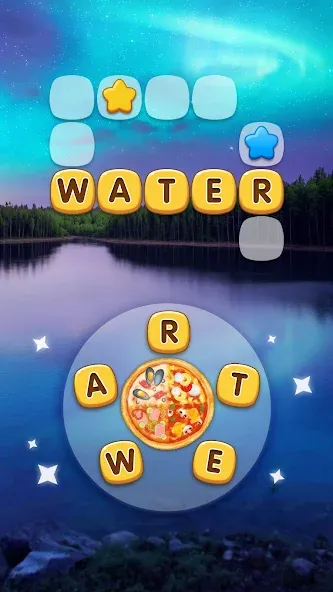 Word Pizza - Word Games  [МОД Все открыто] Screenshot 4