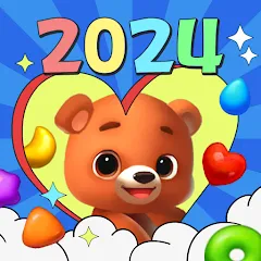 Скачать взломанную Toy Bear Sweet POP: Match 3 (Той Бир Свит ПОП)  [МОД Меню] - полная версия apk на Андроид