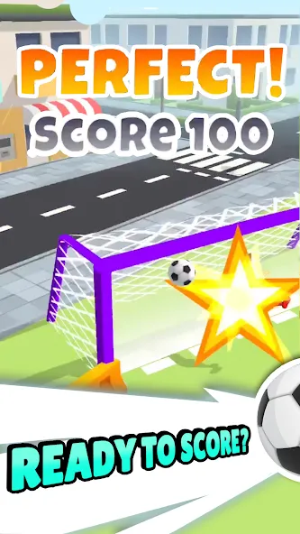 Crazy Kick! Fun Football game  [МОД Бесконечные деньги] Screenshot 1