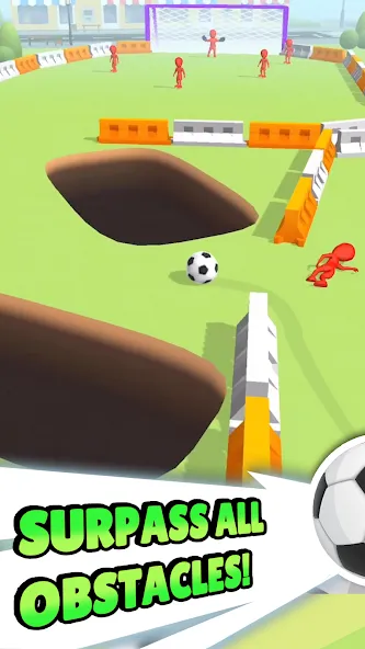 Crazy Kick! Fun Football game  [МОД Бесконечные деньги] Screenshot 4