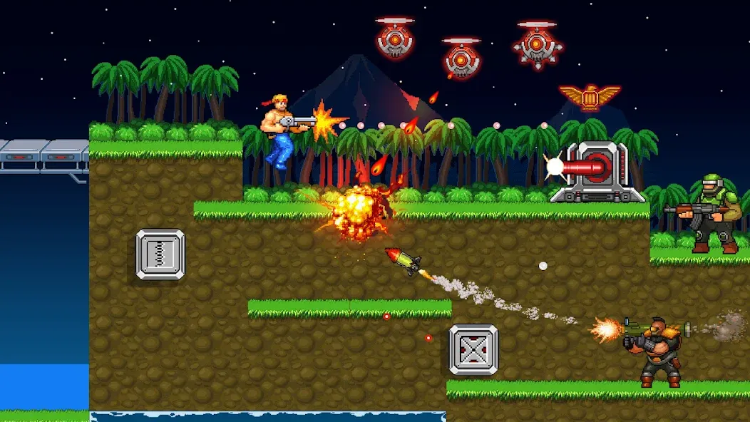 Gun Force: Action Shooting (Ган Форс)  [МОД Меню] Screenshot 2