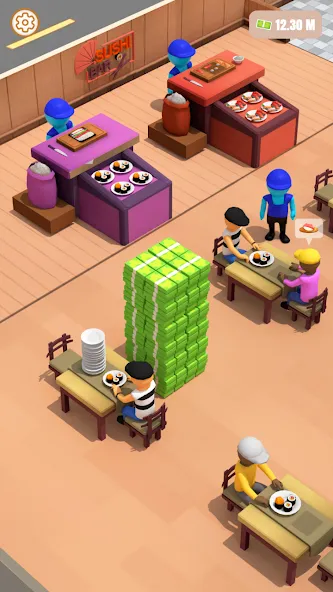 My Mini Boba Tea Cafe Tycoon (Экстримные Гонки на Велосипедах)  [МОД Много денег] Screenshot 5