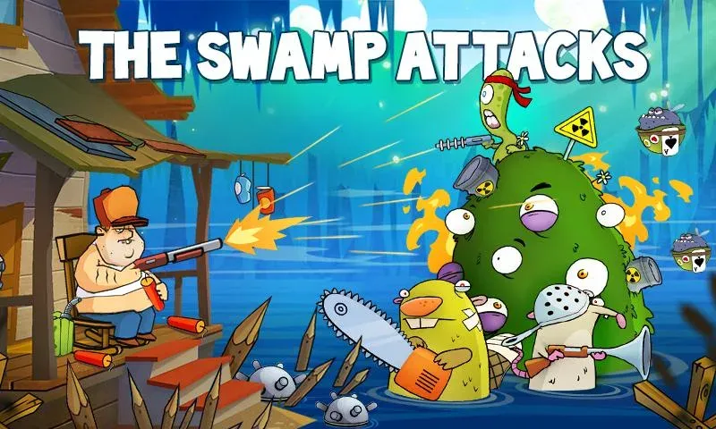 Swamp Attack (Свомп Аттак)  [МОД Меню] Screenshot 1